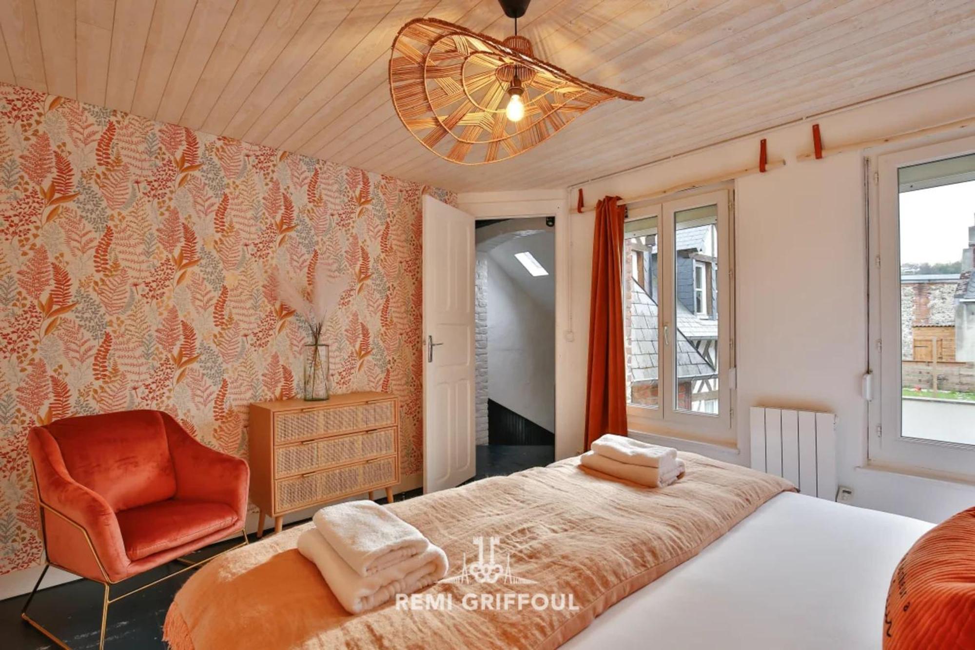 L'Atelier D'Elea 4 Terrace - Industrial-Chic In The Heart Of Honfleur Villa Exterior photo