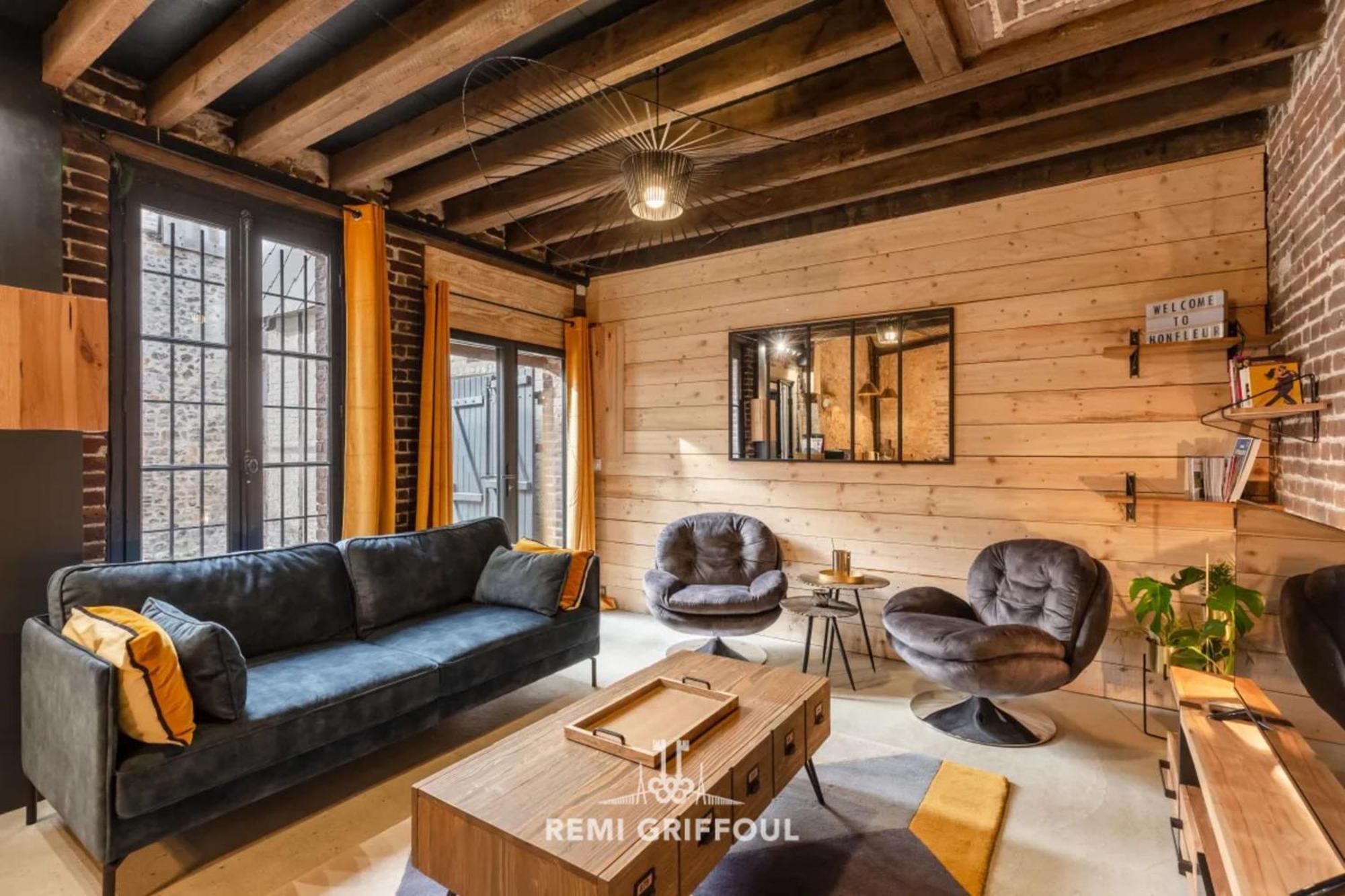 L'Atelier D'Elea 4 Terrace - Industrial-Chic In The Heart Of Honfleur Villa Exterior photo